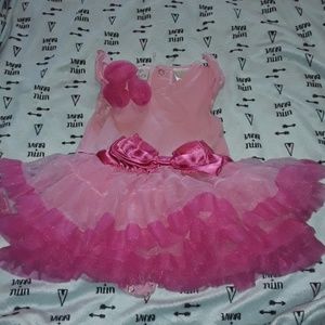 Pink dress with tutu